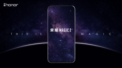 榮耀Magic2首次曝光！搭載真正全面屏、麒麟980芯片成未來超級旗艦