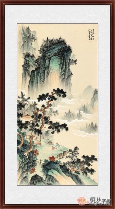 玄關(guān)豎版畫掛什么好？詩(shī)情畫意的山水畫了解下！