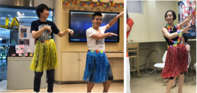 在華爾街英語南京中心，夏威夷近在眼前