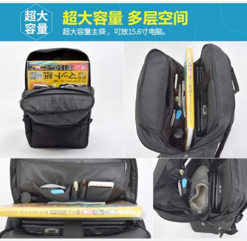 Thanko新品：帶隱藏式設(shè)計(jì)凳子，能迅速展開和收納的背包