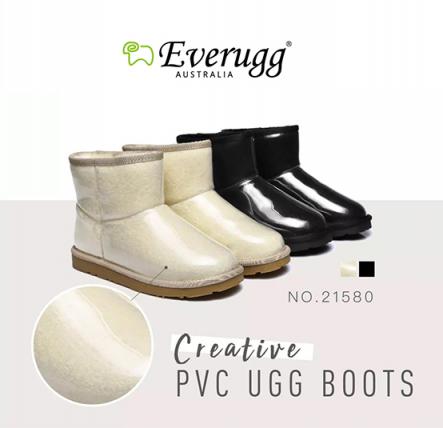 大熱EveruggPVC雪地靴，竟然在傅恒許凱的腳下了