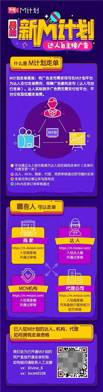 M計(jì)劃2.0升級達(dá)人商業(yè)化運(yùn)營，美拍或?qū)⑼黄贫桃曨l行業(yè)新變現(xiàn)模式