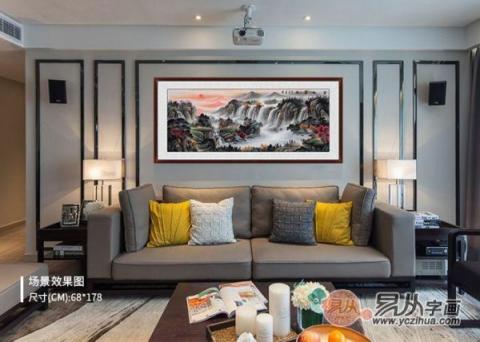 宋唐風(fēng)水國(guó)畫欣賞！山高水長(zhǎng)美景獨(dú)特財(cái)運(yùn)旺