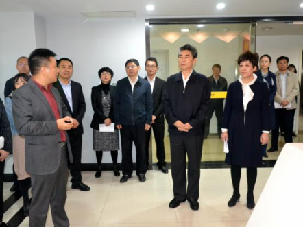 安徽省委常委、常務副省長鄧向陽、合肥市市長凌云一行蒞臨天地精華調(diào)研指導