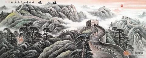 客廳藝術(shù)畫裝飾畫？宋唐國畫裝飾美景旺財好運(yùn)來！