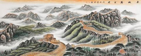 客廳掛什么畫風水好？精品山水國畫打造風水順暢財運旺！