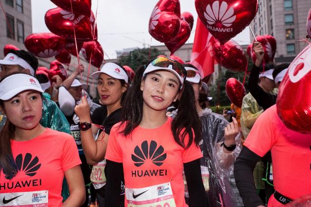 華為都市探索者高顏值跑團現身魔都 HUAWEI WATCH GT點亮上馬最美風景線