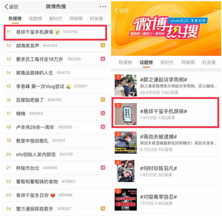 易烊千璽手機(jī)屏保上熱搜，華為極點(diǎn)屏真機(jī)首曝光！
