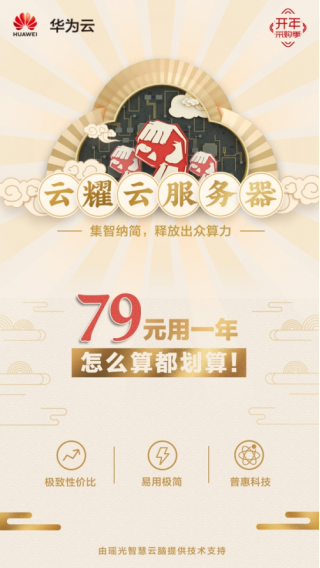 華為云HECS（云耀云服務(wù)器）領(lǐng)跑云市場，中小企業(yè)安排起來！
