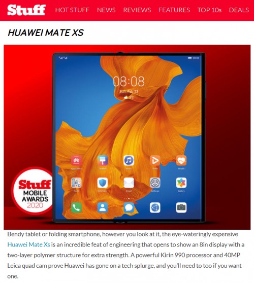 超越iPad Pro的5G 領(lǐng)導(dǎo)力，權(quán)威外媒2020年度獎(jiǎng)項(xiàng)頒給華為MatePad Pro 5G