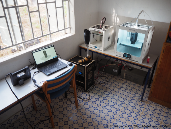 先臨三維3D數(shù)字化解決方案，援助塞拉利昂 3D Sierra Leone 醫(yī)療輔具定制項(xiàng)目