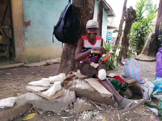 先臨三維3D數(shù)字化解決方案，援助塞拉利昂 3D Sierra Leone 醫(yī)療輔具定制項(xiàng)目