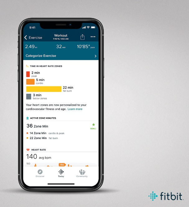Fitbit提供更多個(gè)性化健身指導(dǎo) 致力于為每位用戶的健康保駕護(hù)航