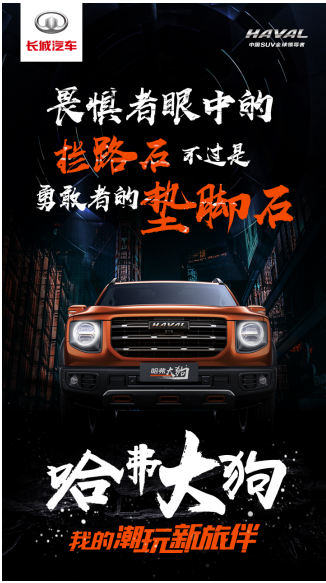 全球征名，一字萬金，“哈弗大狗”命名極具魄力