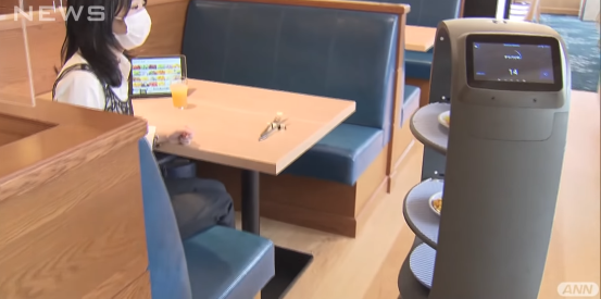 日本餐飲業(yè)正在推廣送餐機(jī)器人:無(wú)接觸配送，避免人員接觸