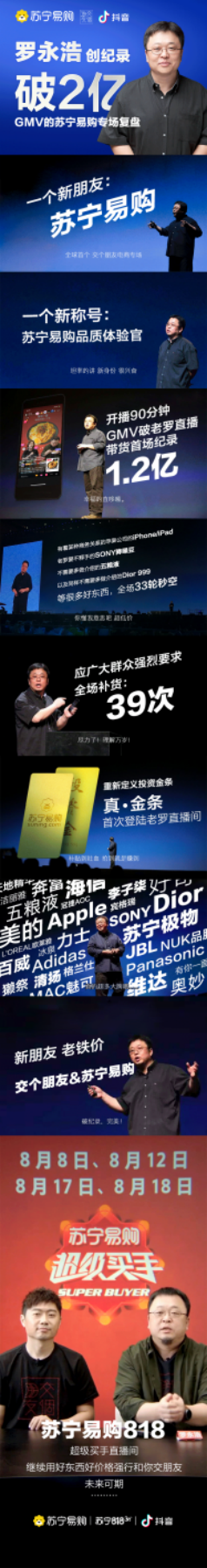 數(shù)據(jù)說話！羅永浩抖音四小時2億成交額刷新帶貨紀(jì)錄！