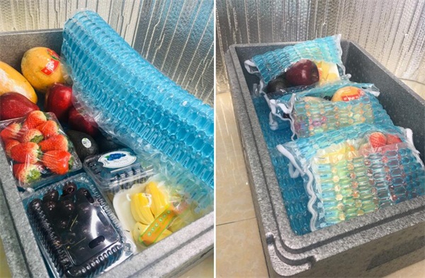冰利膜循環(huán)使用減少環(huán)境污染·為食品保鮮之路保駕護航