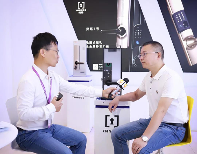 第二屆鎖博會上智能門鎖最閃亮的一顆星：楊格智控 安全穩(wěn)定！