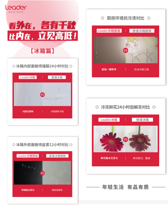 驚艷外形被體驗拖后腿？Leader冰箱拒絕偏科，雙11買它!