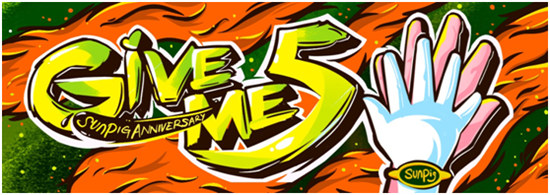 雙十一恰逢光豬圈健身五周年！Give me five！