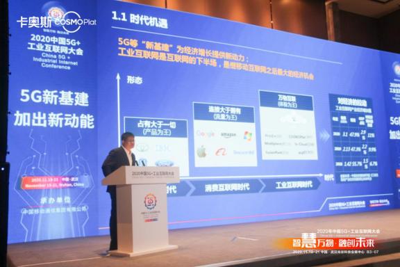 示范引領(lǐng)！卡奧斯COSMOPlat入選“2020年中國(guó)5G+工業(yè)互聯(lián)網(wǎng)典型應(yīng)用”