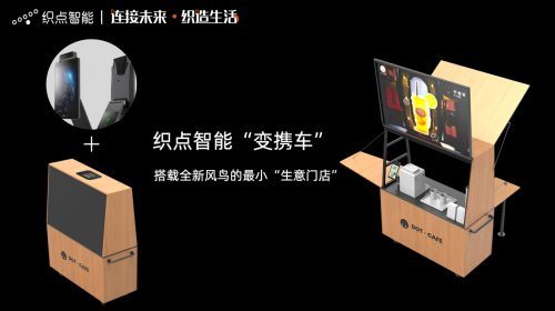 刷臉支付+互動(dòng)營(yíng)銷兩不誤，織點(diǎn)智能發(fā)布商用智能超輕雙屏