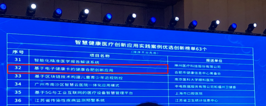 喜報 易聯(lián)眾電子健康卡項目又雙叒叕獲獎啦！
