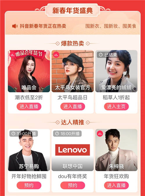 GMV破208億，抖音搶新年貨節(jié)收官