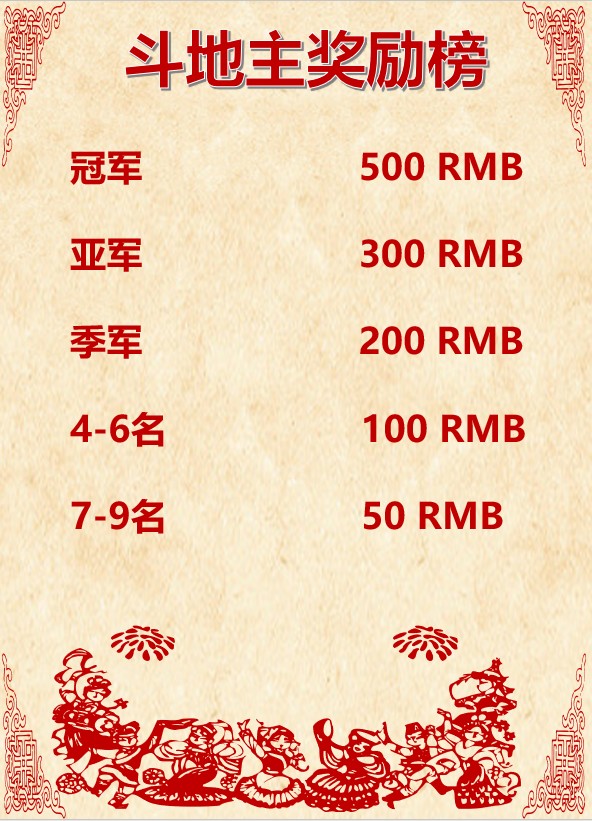 WCAA斗地主春節(jié)期間賽事詳情公布！