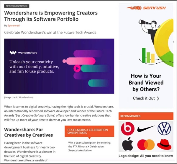 再獲殊榮！萬興科技拿下Future Tech Awards頒發(fā)2020年度“最佳創(chuàng)意軟件產(chǎn)品系列獎”
