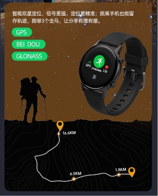 同檔價位唯一自帶衛(wèi)星定位系統(tǒng)，75派智能運動手表W20超值上市