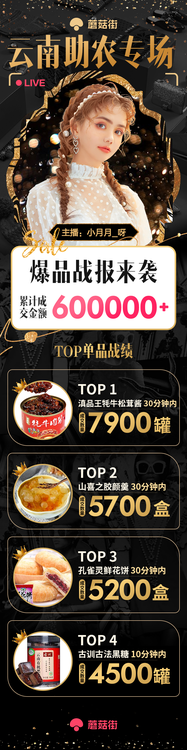 助農專場直播大賣，蘑菇街助力云南農產品銷售