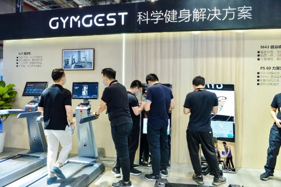 圓滿收官，GYMGEST攜新品跑步機(jī)、力量站亮相體博會!