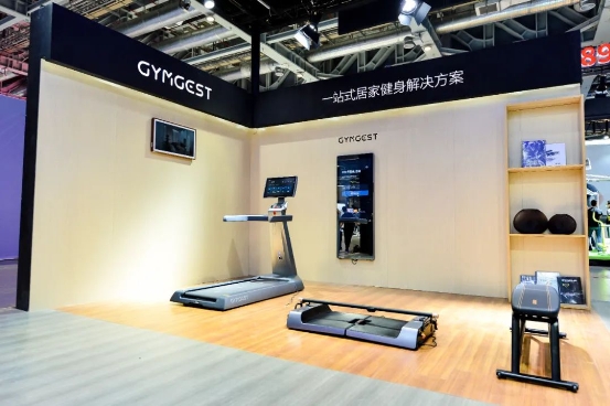 圓滿收官，GYMGEST攜新品跑步機(jī)、力量站亮相體博會!