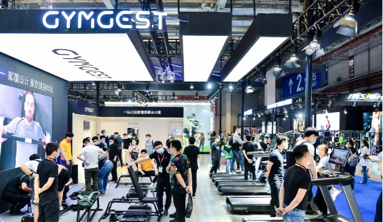 圓滿收官，GYMGEST攜新品跑步機(jī)、力量站亮相體博會!