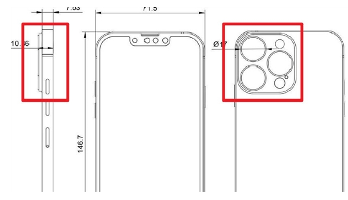 愛(ài)回收科技資訊：iPhone 13 Pro設(shè)計(jì)圖曝光 還是你的菜嗎？