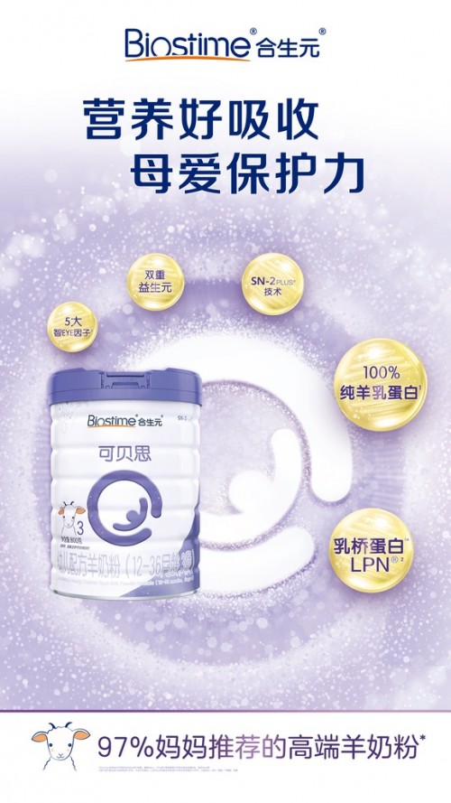 匯聚千萬(wàn)家庭小愛(ài) 合生元可貝思羊奶粉事業(yè)型媽媽的最?lèi)?ài)