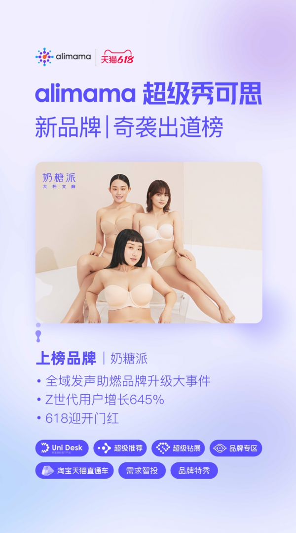 一年從0到1億，首次天貓618躍居類(lèi)目 TOP1 ，阿里媽媽助力新品牌「奇襲出道」