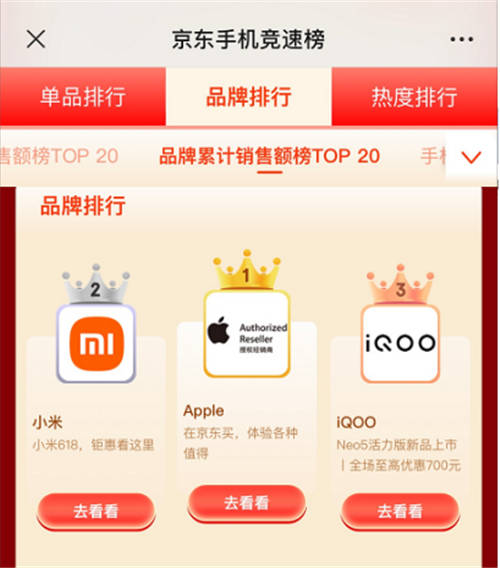 618坐穩(wěn)安卓市場(chǎng)TOP2，iQOO的路走對(duì)了