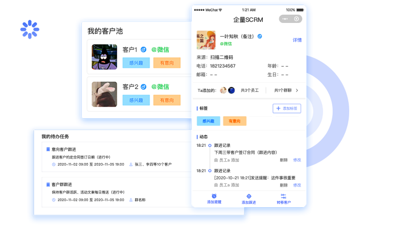 如何精細化運營？微動天下企量SCRM在線深度解析