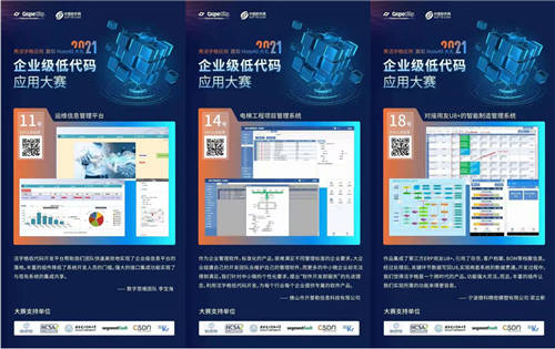 火熱進(jìn)行中！2021企業(yè)級低代碼應(yīng)用大賽，活字格應(yīng)用秀出圈