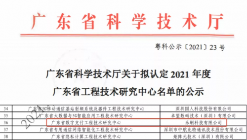 深耕數(shù)字支付領(lǐng)域 樂(lè)刷科技科研實(shí)力備受認(rèn)可