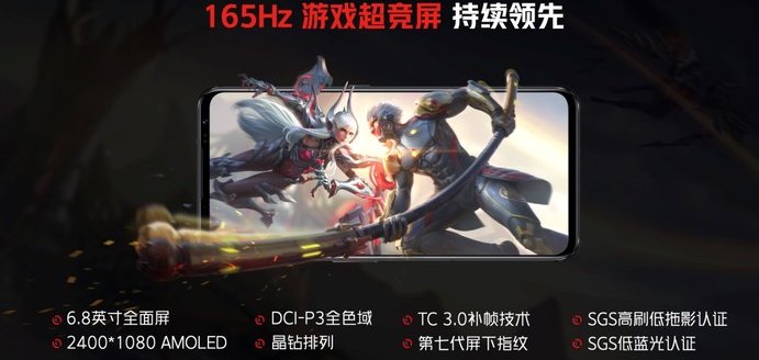 維信諾獨供紅魔 6S Pro手機165Hz屏幕，新型像素排列曝光