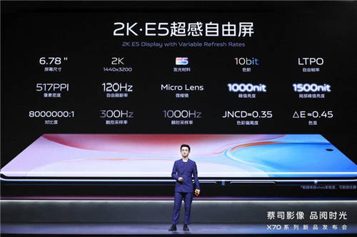 影像天花板的代表機型，vivo X70系列來了