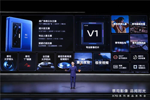 影像天花板的代表機型，vivo X70系列來了