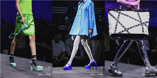群星齊聚點(diǎn)亮百麗秀場，2021“幻燃 新履”年度大秀華麗上演