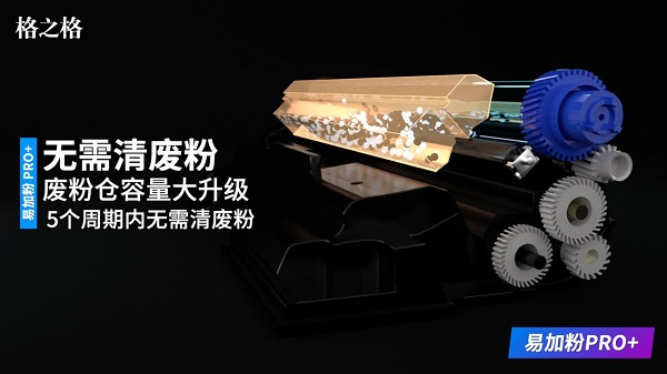 格之格易加粉PRO+硒鼓顛覆傳統(tǒng)，重新定義易加粉！
