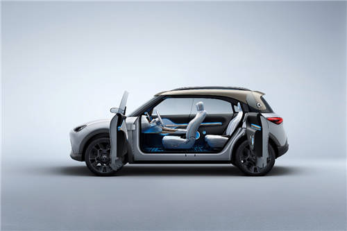 全新smart概念車全球首秀！全新純電平臺打造，軸距長達2750mm