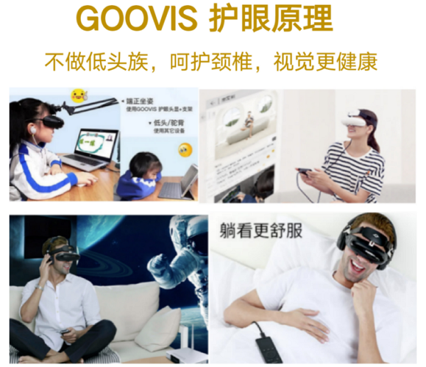 GOOVIS高清頭顯，讀屏?xí)r代護(hù)眼顯示新方式