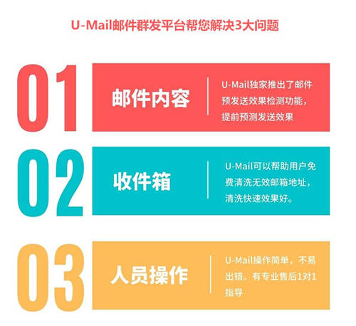 郵件群發(fā)總是失??？U-Mail郵件群發(fā)幫你搞定